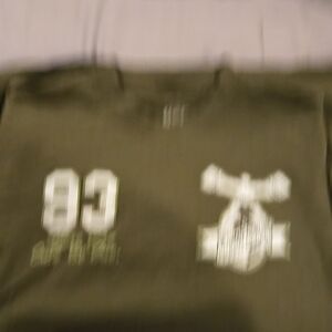 UFC Xl Olive Green Graphic Tee